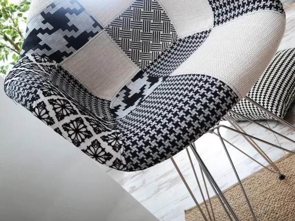 Barska stolica Frida II Patchwork - Slika 7