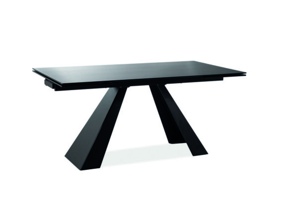 Blagovaonski stol Petal 160 Black 3