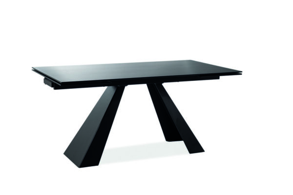 Blagovaonski stol Petal 160 Black - Slika 4