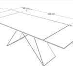 Blagovaonski stol Naya 160 Legno 10