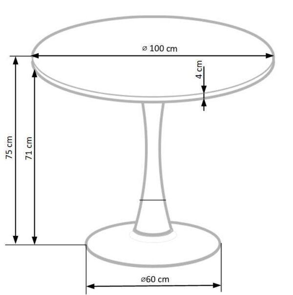 Blagovaonski stol Nimfa 5