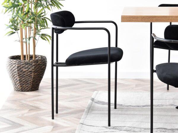 Blagovaonska stolica Odissa Black - Slika 8