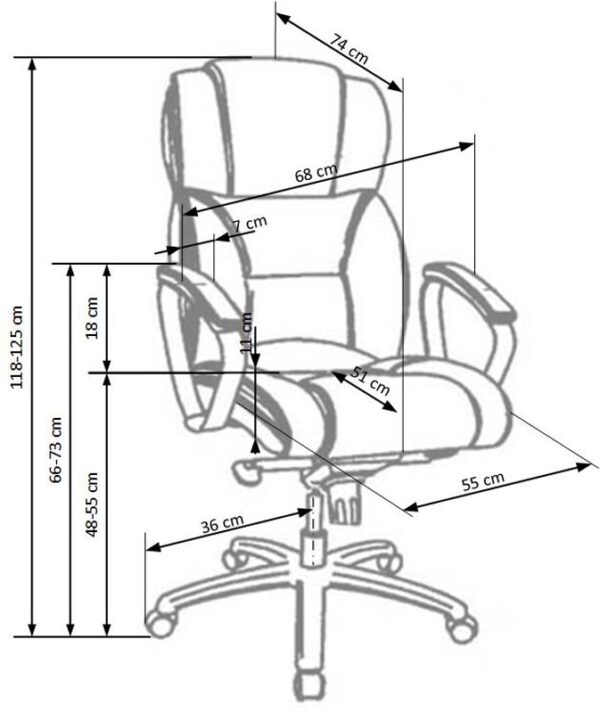 Uredska stolica Loster 2