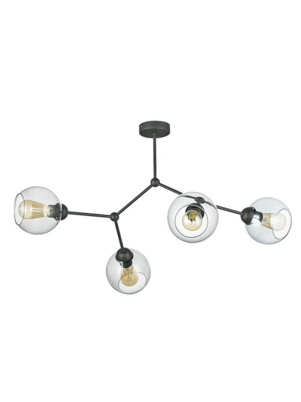 Stropna svjetiljka Fila Quattro Black