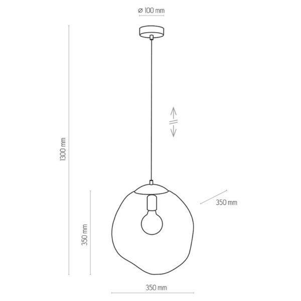 Visilica Sanna Transparent 35 3