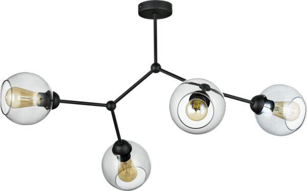 Stropna svjetiljka Fila Quattro Black - Slika 5