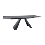 Blagovaonski stol Petal 160 Black 1