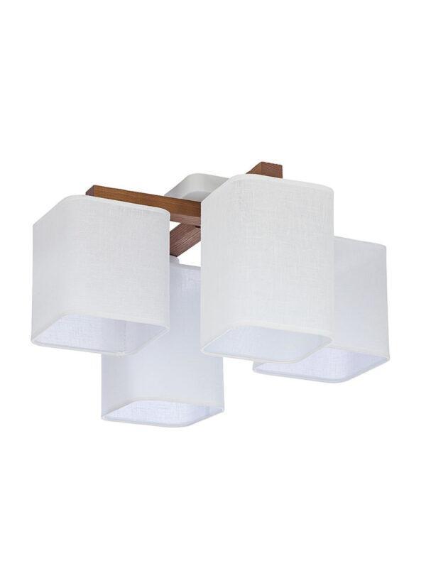Stropna svjetiljka Pet Quattro White