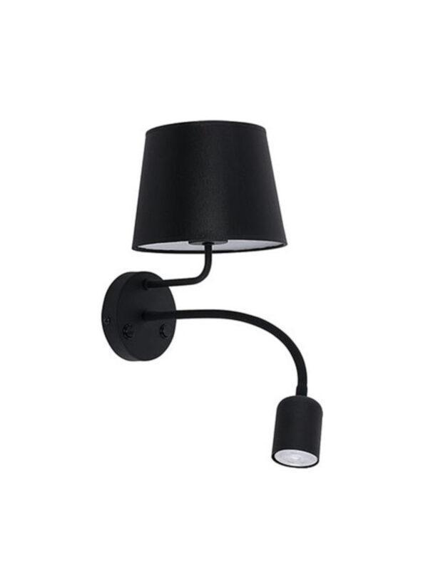 Zidna svjetiljka Tekla Duo Black