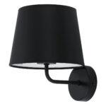 Zidna svjetiljka Tekla Black 1