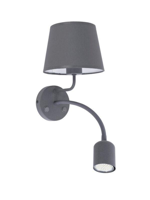 Zidna svjetiljka Tekla Duo Gray