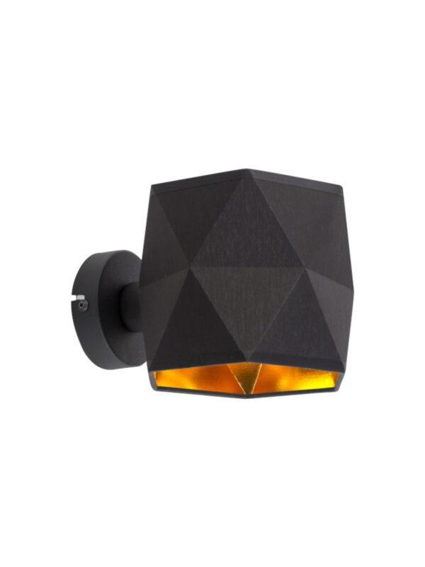 Zidna svjetiljka Sibila Black 1