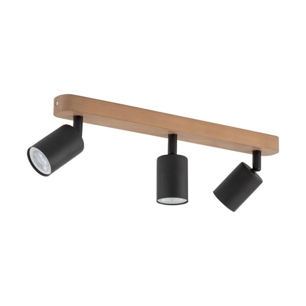 Stropna svjetiljka Tip Tre Black W - Slika 2