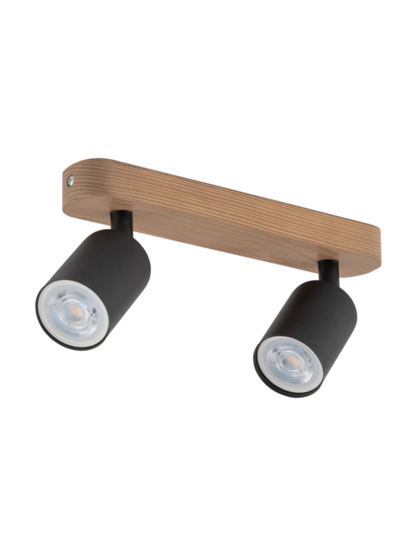 Stropna svjetiljka Tip Duo Black W