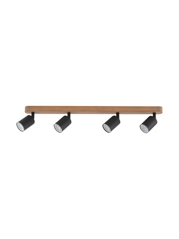 Stropna svjetiljka Tip Quattro Black W