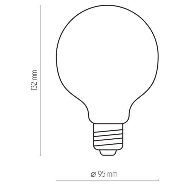 Lumi O 6,5 Led Jantar - Slika 3