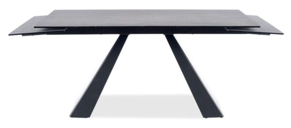 Blagovaonski stol Petal 160 Grey 4