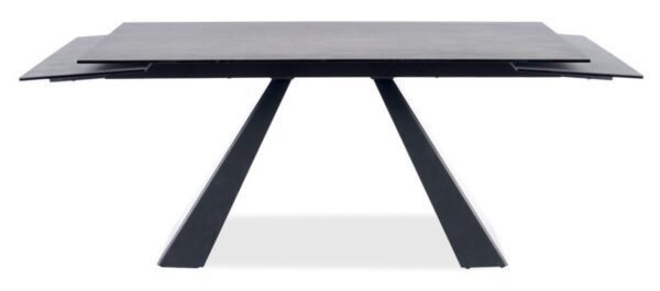 Blagovaonski stol Petal 160 Grey - Slika 4