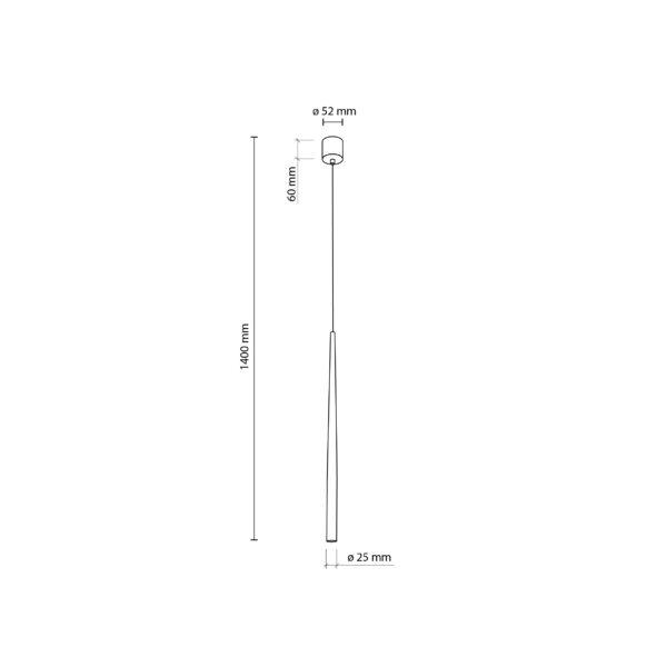 Visilica Key Black - Slika 4