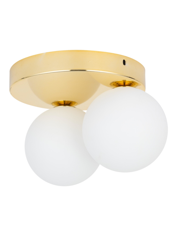 Stropna svjetiljka Nixon Duo Gold