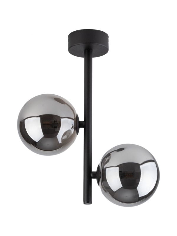 Stropna svjetiljka Astra Duo Black