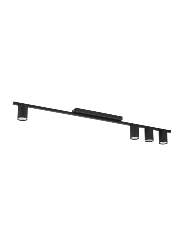 Stropna svjetiljka Sandero Quattro Black