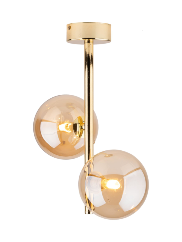 Stropna svjetiljka Astra Duo Gold