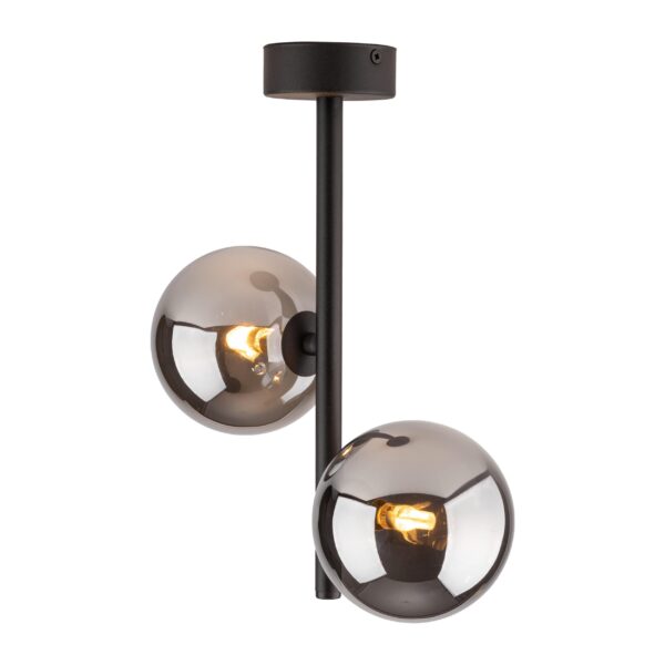 Stropna svjetiljka Astra Duo Black - Slika 5