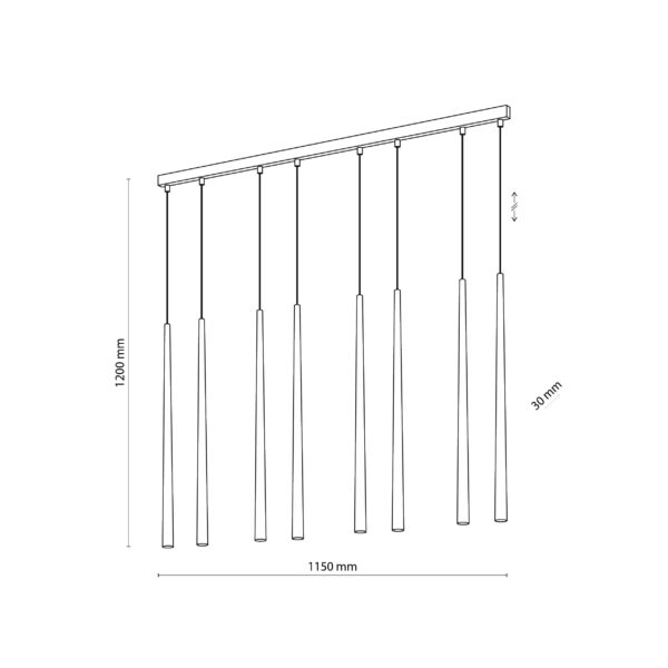 Visilica Key Otto White - Slika 3