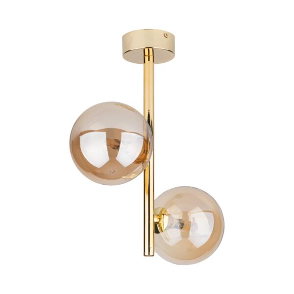 Stropna svjetiljka Astra Duo Gold - Slika 4