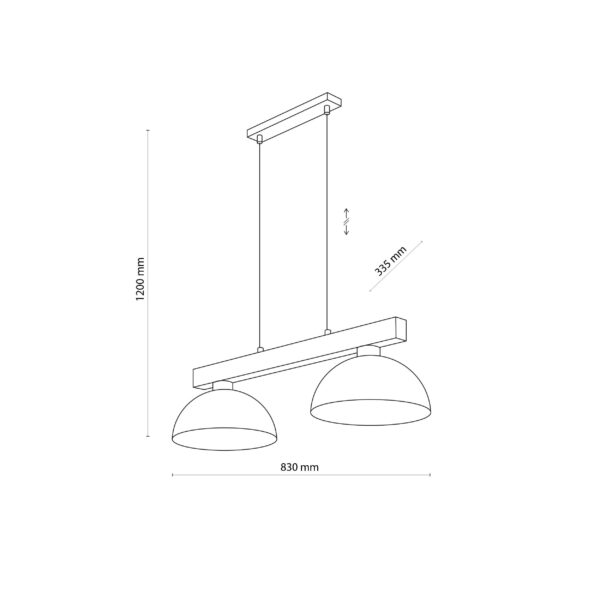 Visilica Fin Duo White - Slika 8