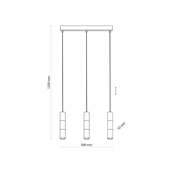 Visilica Vivus Tre Black 8