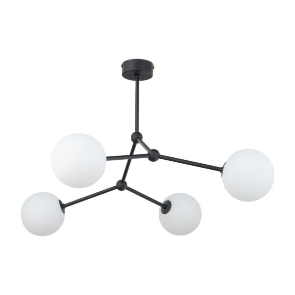 Stropna svjetiljka Fila Quattro Black - Slika 3