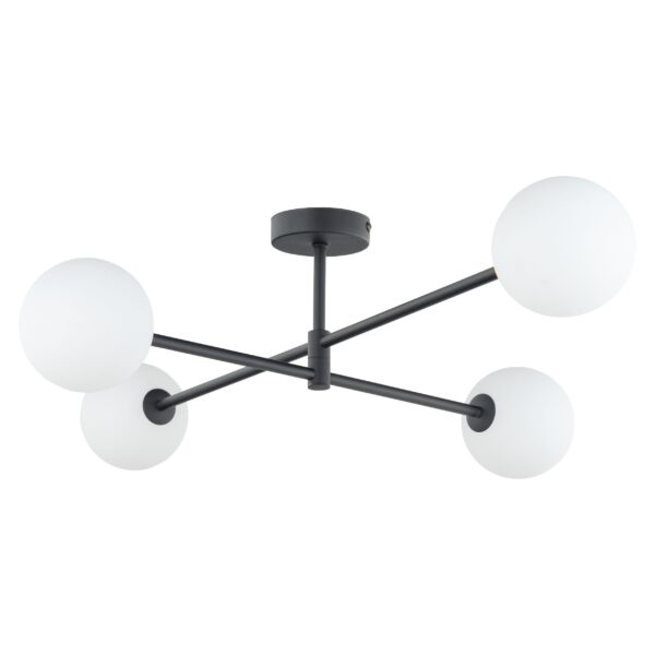 Stropna svjetiljka Sirius Quattro Black - Slika 6