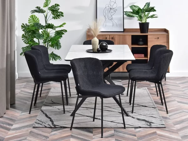 Blagovaonska stolica Fabric - Slika 5