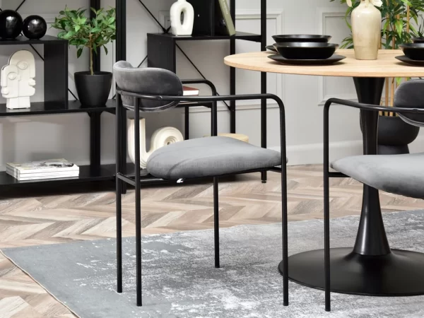 Blagovaonska stolica Odissa Black - Slika 12