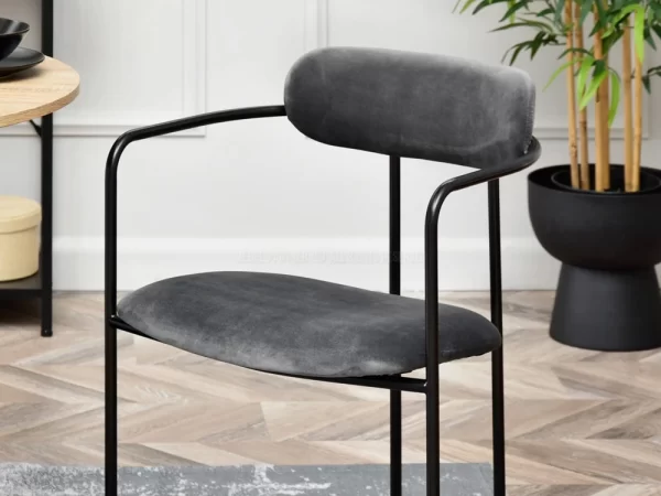 Blagovaonska stolica Odissa Black - Slika 8