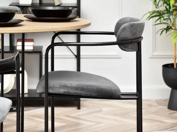 Blagovaonska stolica Odissa Black - Slika 9