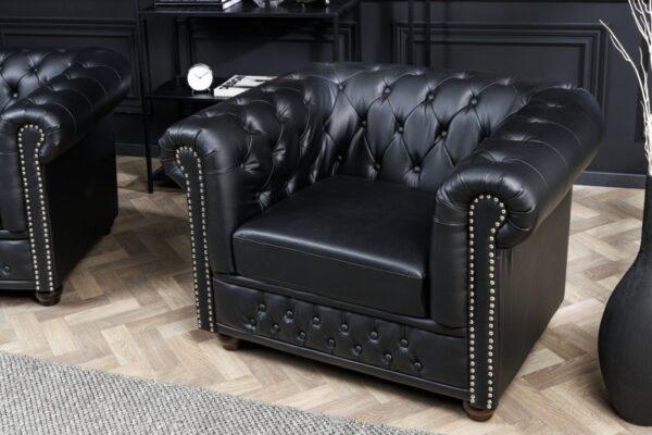 Fotelja Cleta Black - Slika 6