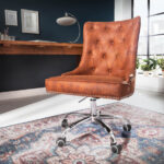 Uredska stolica Vicky Light Brown 3