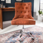 Uredska stolica Vicky Light Brown 5