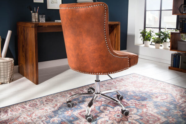 Uredska stolica Vicky Light Brown - Slika 5