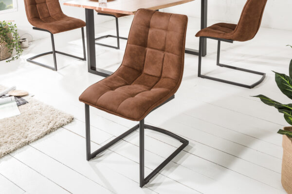 Blagovaonska stolica Vice Brown - Slika 3