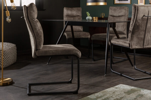 Blagovaonska stolica Comfy Taupe - Slika 3