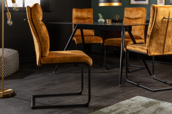 Blagovaonska stolica Comfy Senf - Slika 3