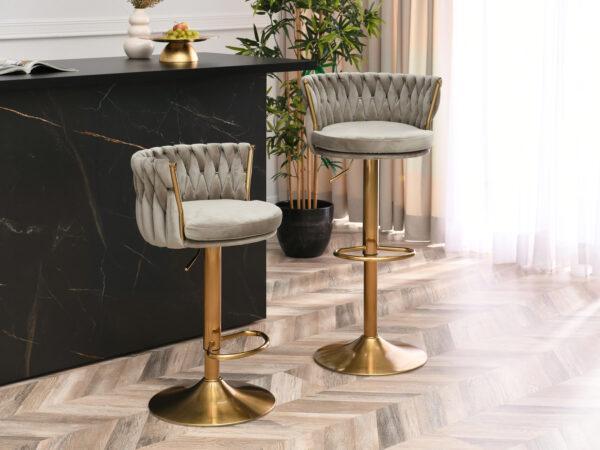 Barska stolica Zoe Gold - Slika 3