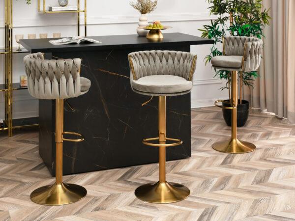Barska stolica Zoe Gold - Slika 5