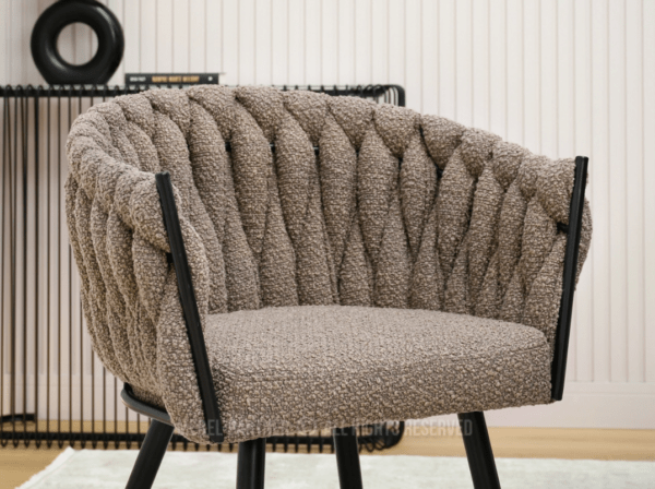 Blagovaonska stolica Zoe Boucle - Slika 2