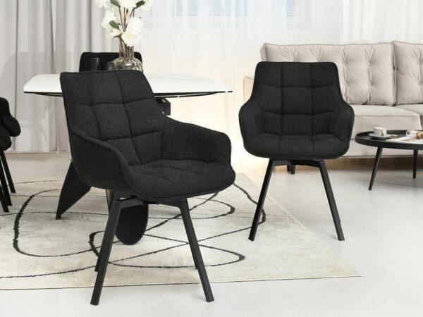 Blagovaonska stolica King Boucle - Slika 8