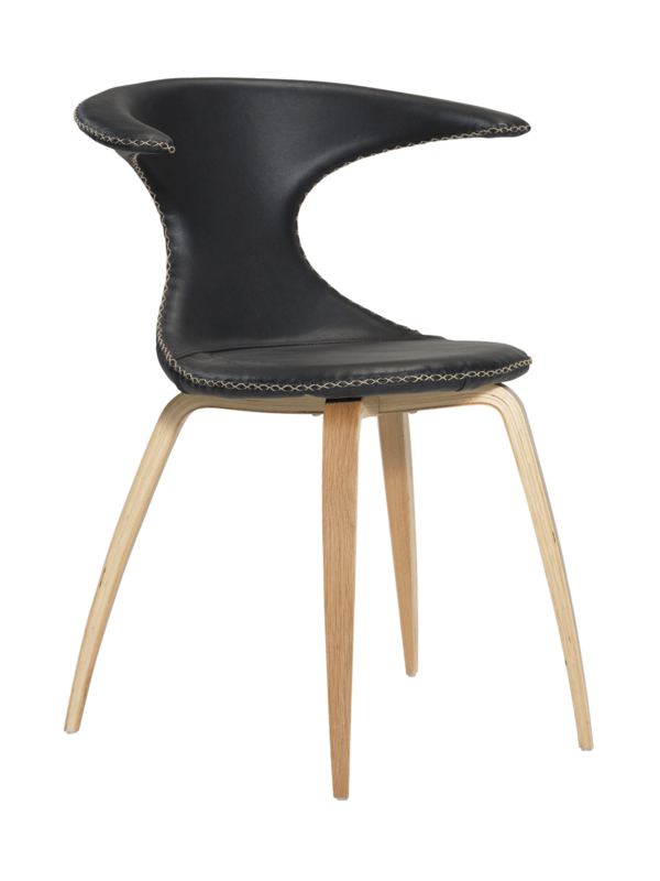 Blagovaonska stolica Flair Black Oak